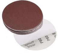 TA-VIGOR 20Pcs 150mm PSA Sanding Discs, 60 Grit 6 Inch Self Adhesive Stickyback Sandpaper Discs, Aluminum Oxide Sandpaper for DA Sander, Sand Automotive Car Paint, Wood, Metal
