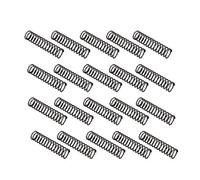 TA-VIGOR 20Pcs Compressed Spring, 12mm OD, 1.2mm Wire Size, 50mm Free Length, Spring Steel Construction Extended Mechanical Compression Springs for Home Repairs, DIY Projects