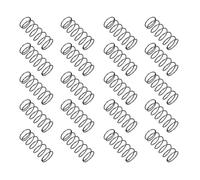 TA-VIGOR 20Pcs Compressed Spring, 20mm OD, 1.2mm Wire Size, 50mm Free Length, Spring Steel Construction Extended Mechanical Compression Springs for Home Repairs, DIY Projects