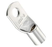 TA-VIGOR 20Pcs Copper Wire Lug, 1 AWG SC50-8 Cable Lugs Bolt Hole, Battery Cable Ends Eyelets Crimp Tubular Ring Terminals Connectors for Boat Car Electric Auto