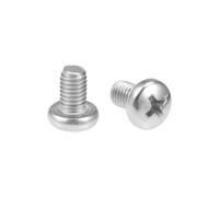 TA-VIGOR 20Pcs Cross Pan Head Machine Screws, M5x8mm Phillips Round Head Screws Bolts for Machinery, Furniture, Car, Motorcycle Repair, Electronic Products, Ship Assembly, and DIY