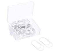 TA-VIGOR 20Pcs Large Paper Clip, 50mm Giant Paper Clips, Wide Rust-Proof Strong Durable Bulk Bookmarks with Box for Office Supplies Document Organization Binder Bookmarks Planner,