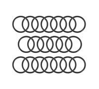 TA-VIGOR 20Pcs Nitrile Rubber O-Rings, 21mm OD 17mm ID 2mm Width Rubber Washers Spacer O-Rings Gasket kit, Metric Sealing Gasket for Hose, Faucet, Automotive, Plumbing