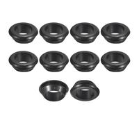 TA-VIGOR 20Pcs Rubber Grommets, 20mm ID 16mm Drill Hole Double Sided Hollow Wire Gasket Plug, Electrical Cable Hole Protectors for Office, Home, Automotive