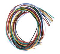 TA-VIGOR 22AWG Silicone Electrical Wire Kit, 7 Colours 3.0m/10ft Stranded Tinned Copper Hookup Wire Flexible Insulated Cable 600V 200°C for Car, Model, DIY, Appliances - 7pcs