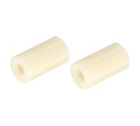 TA-VIGOR 24Pcs Nylon ABS Round Plastic Spacer Washer, ID 5.3mm OD 11mm L 20mm Plastic Non Threaded Column Standoff Support Insulation Spacers for Electrical Screws, Switch and Receptacle