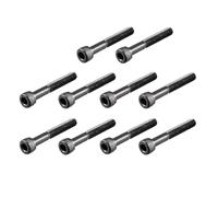 TA-VIGOR 25Pcs M4 Screws, M4 x 30mm Allen Socket Head Cap Screws Bolts, 12.9 Alloy Steel Hex Socket Screws for Bicycle Repair, Professional Repairmen, Half Threads