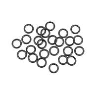 TA-VIGOR 25Pcs Nitrile Rubber O-Rings, 15mm OD 10mm ID 2.5mm Width Rubber Washers Spacer O-Rings Gasket kit, Metric Sealing Gasket for Hose, Faucet, Automotive, Plumbing