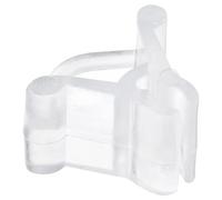 TA-VIGOR 25Pcs Plants Grafting Clip, 2.2mm Special Tomato Seedling Transparent Clip Eggplant Clamp Connector Gardening Tools Adjustable Plant Clips for Supporting Stems Vines Vine Vegetables Fruit