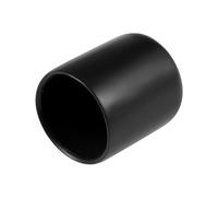 TA-VIGOR 25Pcs Rubber End Caps, 20mm ID Round Flexible Screw End Caps Thread Protectors, Black Vinyl Bolt Covers Rubber Covers for Screws, Tubes, Cables, Wires, etc