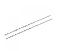TA-VIGOR 2Pcs 5mm Extra Long Twist Drill Bits 300mm HSS Straight Shank | High Speed Steel Spiral Drill Bits for Wood, Metal, Aluminium and Plastic
