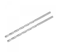 TA-VIGOR 2Pcs 9mm Extra Long Twist Drill Bits 250mm HSS Straight Shank | High Speed Steel Spiral Drill Bits for Wood, Metal, Aluminium and Plastic