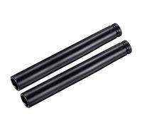 TA-VIGOR 2Pcs Deep Impact Socket, 1/2 Inch Drive by 19mm Deep Impact Socket, Heat-Treated CR-V Steel 19mm Socket, 1/2 Drive with 200mm Length 6-Point Socket for Home Car Repair