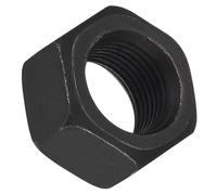 TA-VIGOR 2Pcs Hex Nuts, 3/4"-16 UNC Self Locking Nuts, Carbon Steel Grade 8.8 Oxide Hexagon Nutstones for Lock Washers, Bolts, Screws, Black