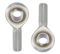 TA-VIGOR 2Pcs SA16T/K M16 Rod End Ball Bearings 16mm Bore, Right Hand Thread Heim Joints, 45# Carbon Steel Rod Ends for End Supports Bearing Mounts, Steering, Machinery & Robotics