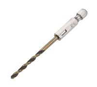 TA-VIGOR 3.2mm Hex Shank Twist Drill Bit Set, 1/4 Inch Shank HSS High Speed Steel Drill Bit Set Quick Change Twist Drill Bits for Woodworking, Plastic and Metal