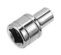 TA-VIGOR 3/8-Inch Drive 6mm 6-Point Shallow Socket, Metric, Cr-V Drive Socket for Auto Repairing and Household