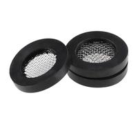 TA-VIGOR 3 Pcs Rubber Flat Washers, 19mm OD, 12mm ID, 3mm Thickness with Stainless Steel Filter, O-Ring Mesh Seal for Shower Hose, Faucet, Pipe, and Water Hose