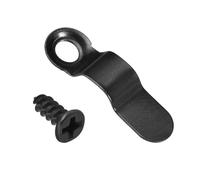 TA-VIGOR 30 Pcs Frame Turn Buttons with Screws, Metal Bow Shape Picture Frame Clips and Backing Hardware for Hanging Pictures, Photos, Drawings and Posters, Black