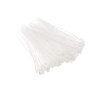 TA-VIGOR 300Pcs Nylon Cable Ties White, 80mm x 1.8mm Heavy Duty Secure Self-Locking Plastic Wire Zip Ties Wraps for Cable Management, Home, Garden, Office and DIY