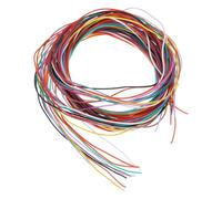 TA-VIGOR 30AWG Silicone Electrical Wire Kit, 10 Colours 3.0m/10ft Stranded Tinned Copper Hookup Wire Flexible Insulated Cable 600V 200°C for Car, Model, DIY, Appliances - 10pcs