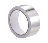 TA-VIGOR 30mm Aluminium Foil Tape Single Sided Conductive, High Temperature HVAC Duct Tape for Sealing & Patching, Conductive, Flame Retardant, Waterproof for Hot/Cold Air Ducts, Metal Repair