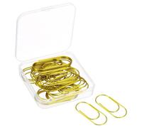 TA-VIGOR 30Pcs Large Paper Clip, 50mm Giant Paper Clips, Wide Rust-Proof Strong Durable Bulk Bookmarks with Box for Office Supplies Document Organization Binder Bookmarks Planner,