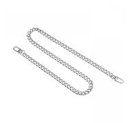 TA-VIGOR 32" Handbag Chain Strap Replacement with Buckles, Iron Flat Purse Chain Straps Bag Chains DIY for Handbags Shoulder Bag and Cross Body Bags