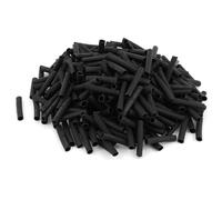 TA-VIGOR 320Pcss Heat Shrink Tubing, 4mm Heat Shrink Sleeving, 30MM Long Wire Wrap Sleeve, Heat Shrink Tube for Electrical Insulation, Repairs, Cable Bundling, Wrap Cable, Black