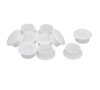 TA-VIGOR 35mm Round Air Vent Plastic Mesh Hole, Air Vent Grille Louver Covers for Cupboards, Cabinet, Wardrobe 10Pcs