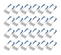TA-VIGOR 35mmx15mm Downlight Spring Clips, Recessed Ceiling Light Spring Clip, Retaining Torsion Lighting Clips Securing Clamps for LED Downlight and Panel and Ceiling Light - 24PCS