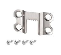 TA-VIGOR 36mm Picture Hangers with Screws, 4-Hole Frame Hooks for Photo Frames, Canvases, Certificates, DIY Projects, Zinc Plated Hanging Hardware - 10 Pack