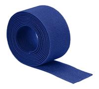 TA-VIGOR 38mm Twill Wide Elastic Band, 1.5 inch 2 Yard Double-Side Woven Elastic Bands Knit, Flat Polyester Elastic Spool Heavy Stretch Strap Knitting for Sewing Crafts Waistband, Blue