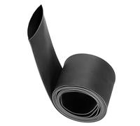 TA-VIGOR 40mm Heat Shrink Tubing, 2M Length Heat Shrink Sleeving, 2:1 Ratio Heat Shrink Tube for Electrical Insulation, Repairs, Wire Connectors, Wrap Cable, Black