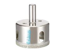 TA-VIGOR 48mm Diamond Drill Bit, Carbon Steel, Hole Saw, Glass, Ceramics, Porcelain, Slate, Marble, Granite
