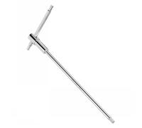 TA-VIGOR 4mm Sliding T-Handle Hex Key Wrench, CR-V Steel, Ergonomic T Bar Hex Spanner for Automotive and Household Maintenance