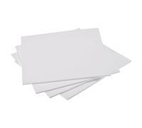 TA-VIGOR 4Pcs White EVA Foam Sheets 10 x 10 Inch, 5mm Thick Foam Board for Cosplay, DIY Arts and Crafts Projects