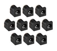 TA-VIGOR 5.5mm x 2.1mm DC Power Jack Socket, 3-Pin Female Panel Mount Connector - DC-012 Model Replacement for Audio, Video & Security Equipment 10Pcs