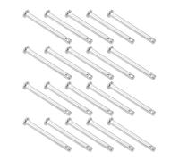 TA-VIGOR 5 x 50mm Clevis Pin Single Hole 304 Stainless Steel Flat Head 20pc
