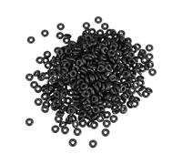 TA-VIGOR 500Pcs Nitrile Rubber O-Rings, 6mm OD 2mm ID 2mm Width Rubber Washers Spacer O-Rings Gasket kit, Metric Sealing Gasket for Hose, Faucet, Automotive, Plumbing