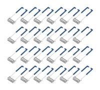 TA-VIGOR 50mmx15mm Downlight Spring Clips, Recessed Ceiling Light Spring Clip, Retaining Torsion Lighting Clips Securing Clamps for LED Downlight and Panel and Ceiling Light - 24PCS