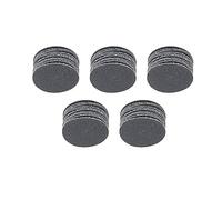 TA-VIGOR 50Pcs 25mm Wet and Dry Sanding Discs, 320 Grit 1 Inch Hook and Loop Sandpaper Electrostatic Sand Planting Silicon Carbide Sanding Discs