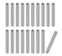 TA-VIGOR 50Pcs 3mm x 15mm Dowel Pins 304 Stainless Steel Shelf Support Pegs