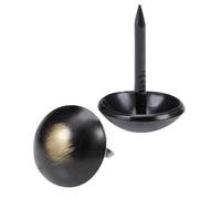 TA-VIGOR 50Pcs Decorative Upholstery Tacks, Brass Tacks, Furniture Tacks, 11mm Head Dia 17mm Length Upholstery Nails Decorative Tacks for Furniture