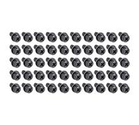 TA-VIGOR 50pcs M4 x 8mm Phillips Pan Head Machine Screws Bolts with Spring and Plain Washers, Carbon Steel Phillips Machine Screw for Heavy-duty Fastening