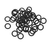 TA-VIGOR 50Pcs Nitrile Rubber O-Rings, 12mm OD 8mm ID 2mm Width Rubber Washers Spacer O-Rings Gasket kit, Metric Sealing Gasket for Hose, Faucet, Automotive, Plumbing