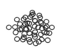 TA-VIGOR 50Pcs Nitrile Rubber O-Rings, 15mm OD 10mm ID 2.5mm Width Rubber Washers Spacer O-Rings Gasket kit, Metric Sealing Gasket for Hose, Faucet, Automotive, Plumbing