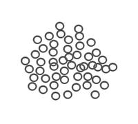 TA-VIGOR 50Pcs Nitrile Rubber O-Rings, 5mm OD 3mm ID 1mm Width Rubber Washers Spacer O-Rings Gasket kit, Metric Sealing Gasket for Hose, Faucet, Automotive, Plumbing