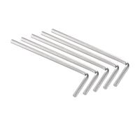 TA-VIGOR 5Pcs 3/32 Inch L-Shaped Hex Key Wrench Set, CR-V Steel Allen Wrenches for Furniture Assembly, Bike Repair, and Equipment Maintenance