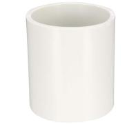 TA-VIGOR 5Pcs 50mm Straight Metric PVC Pipe Fittings, Solvent Weld Slip Coupling Connectors, Plumbing Adapter Joints for Garden Water Pipe and Irrigation System Connections